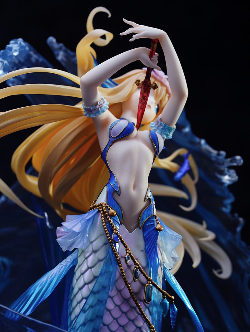 藤ちょこ 京都個展8 17 人魚姫のイラストをmyethosさんにてフィギュア化していただきました 透明感がすごい T Co N5iugnu4yh