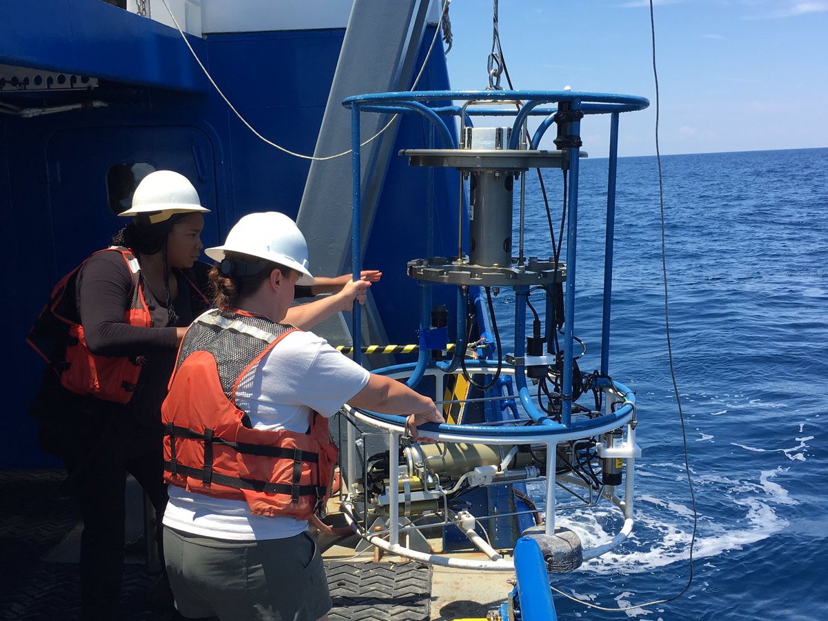 BEAMS_Doc's tweet photo. Just wrapped up our final survey! Great data collected and processed by the BEAMS students! Great cruise! @CofCSSM @cofcgeology https://t.co/AuLqwAaymx