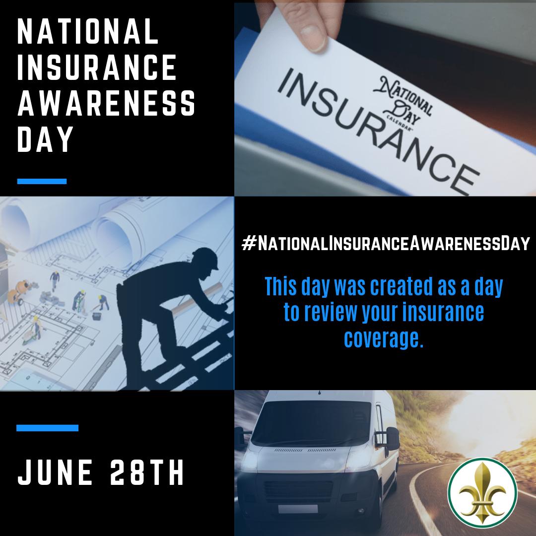 GMIINSURANCE's tweet photo. Happy National Insurance Awareness Day!!! The perfect day for the perfect quote! Call us today for a quote! 1-800-722-3229 #NationalInsuranceAwarenessDay #insurance #agents #commercialauto #businessauto #monolineauto #autoprogram #mga #autoexpertise https://t.co/Mbr5P1JxN7