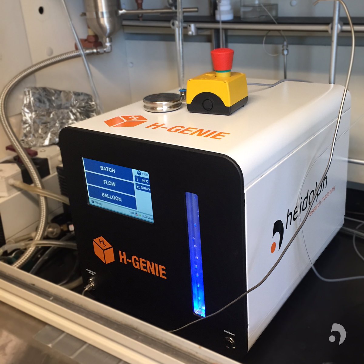 HeidolphNA's tweet image. Compact power that fits in your fume hood.

#hgenie #hydrogen #hydrogengenerator #gasgenerator #chemistry #hydrogengas #labsafety #laboratorysafety #myheidolphlab #researchmadeeasy