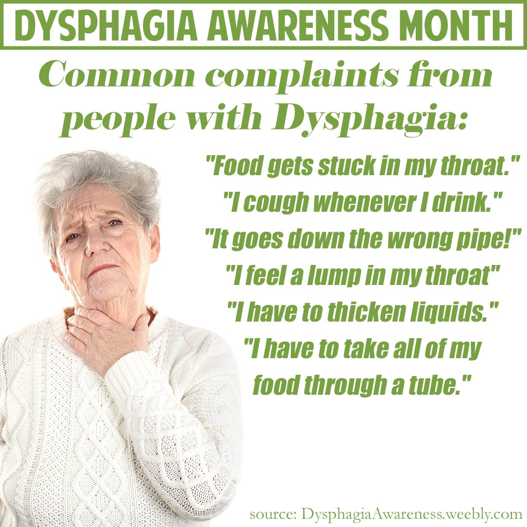 LangFndamentals's tweet photo. As we close out #DysphagiaAwarenessMonth, let's take a look at common complaints from people with this swallowing disorder. Share what you learn!
💻 https://t.co/qNKuYSuqhr
📞 845-897-3330
#LangFun #NDAM #Dysphagia #HappyFriday #SLPeeps #Speechies #SwallowingTherapy #SLP https://t.co/PEORT8xyIP
