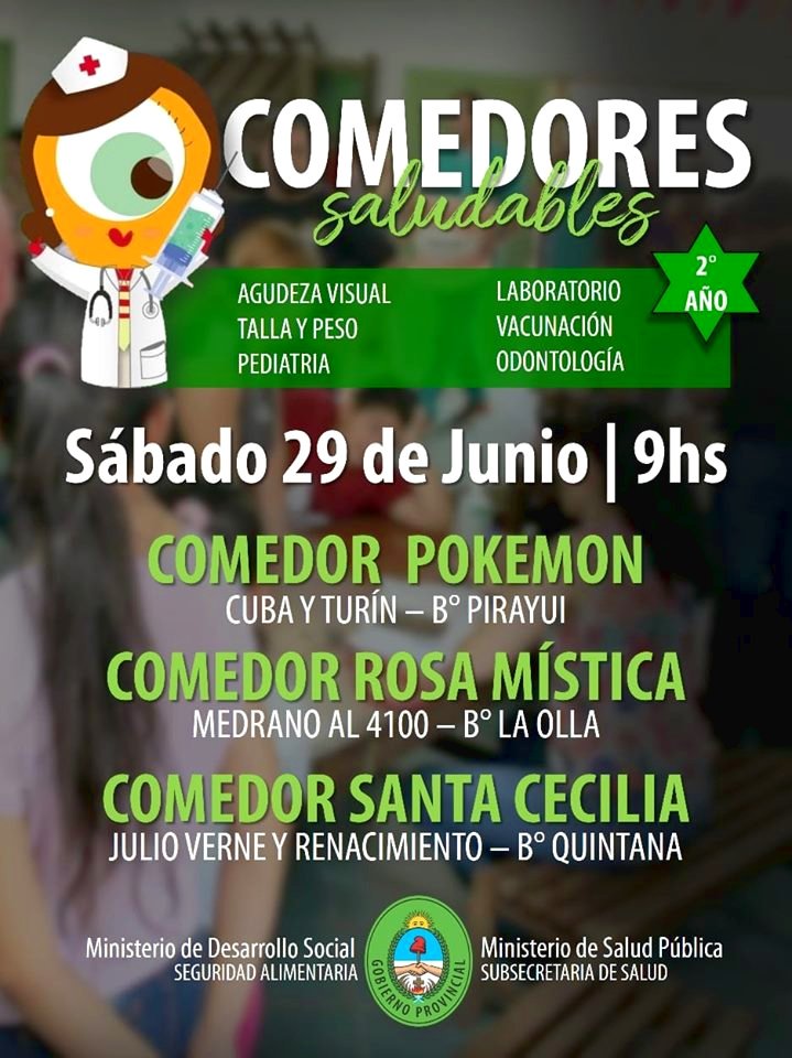 desarrolloctes's tweet photo. Comedores Saludables 💪💚 #ComedoresProtagonistas
#CorrientesCapital
#CorrientesSomosTodos 👍 https://t.co/uukoau7Bux