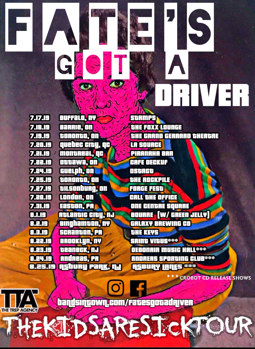 SUMMER TOUR DATES!!  CANADIA, ALL YOUR SYRUP ARE BELONG TO US!  #tour #EMO #posthardcore #rock #music