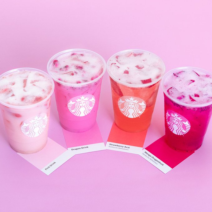 桜の季節に飲みたい アメリカのスターバックスのpink Drink ピンクドリンク Live And Run In Ny ニューヨーク生活とマラソンのブログ