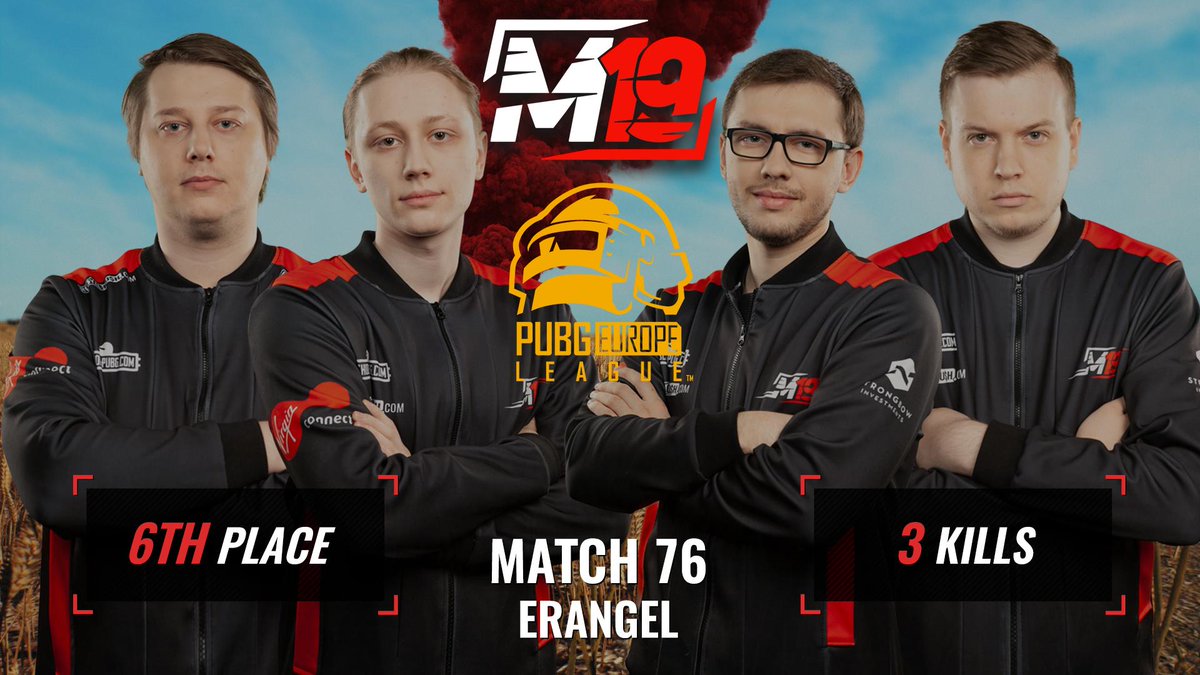 Finishing game with 6th place. See you tommorrow!

#PUBG #PEL #M19