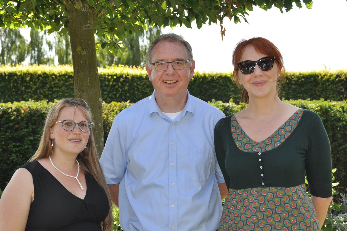 NeleBille's tweet photo. Today was the last day of Richard Nichol as the @CWGC Director for Western Europe Area and at the same time the end of this #WEA executive team with my lovely colleague @domtholliez #ThankYou #UpToTheNextChallenge https://t.co/BgSyHcl7Jx