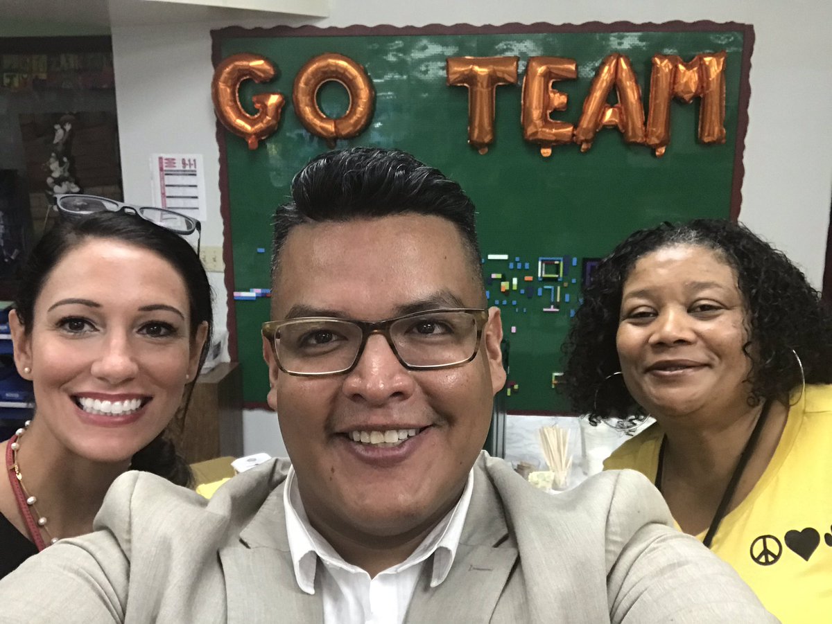 Lucky to have two rockstars leading the way for our Park Springs Summer Academy &amp; ESY program! @PSEPrincipalP @LeadershipOTD