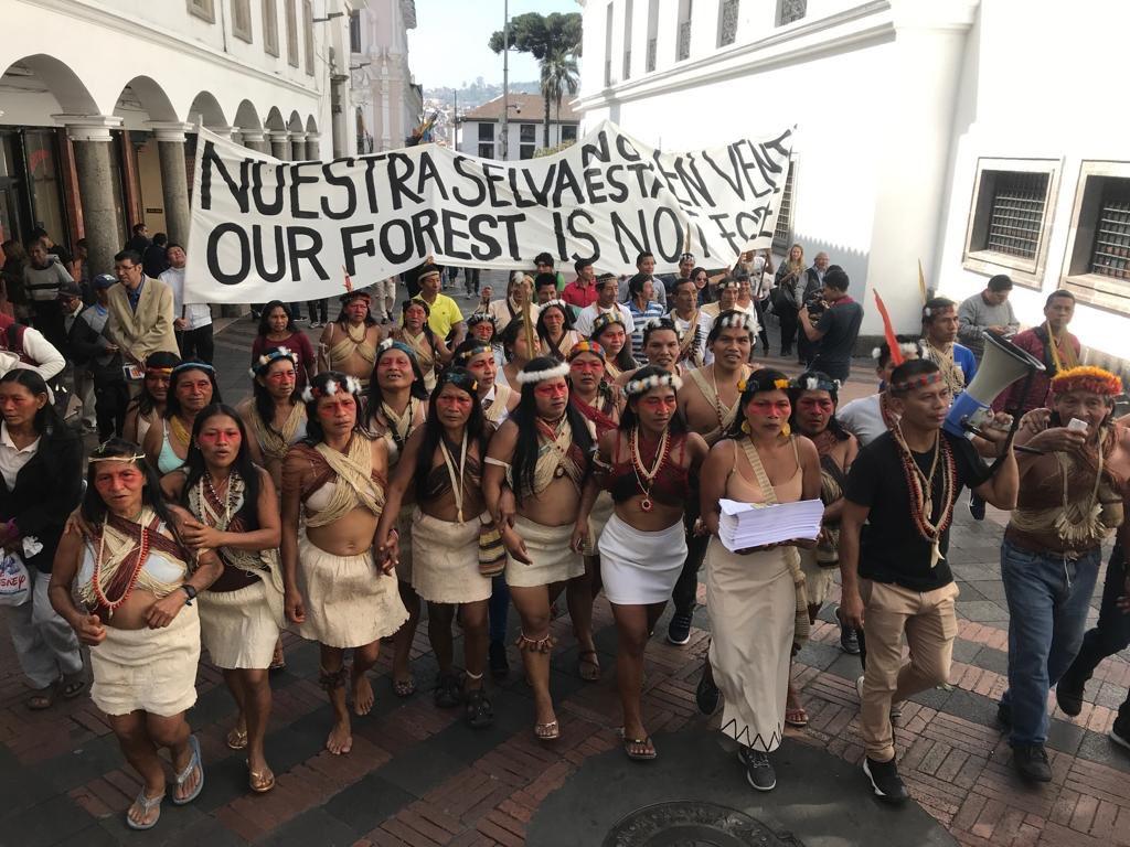 I stand with the #Waorani people and the Ecuadorian court’s decision to uphold indigenous rights and protect the #Amazon rainforest. I'm calling on the Ecuadorian government to respect the court’s ruling and the Waorani’s decision. bit.ly/2KG938X #WaoraniResistance