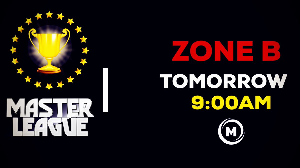MASTER LEAGUE ZONE B 
#ghanaesports , #masterleague2019
#Madagastaresports <a href="/GhanaeSports/">Ghana Esports Federation</a> 
@righthere55 <a href="/mygtvsports/">GTV SPORTS+</a>