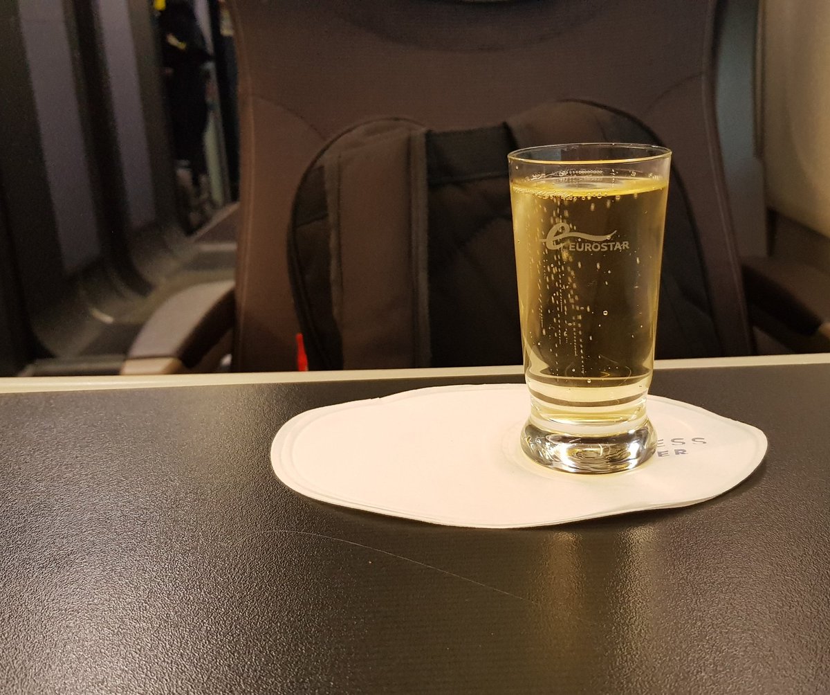 dpeilow's tweet photo. Just a quick note to say thanks to Fabien, Silvia and Mohammed on @Eurostar #ES9153 for being such great hosts this evening. When you've made the trip a hundred times and it's still fun you are doing something right. https://t.co/vL6BYpSpKU