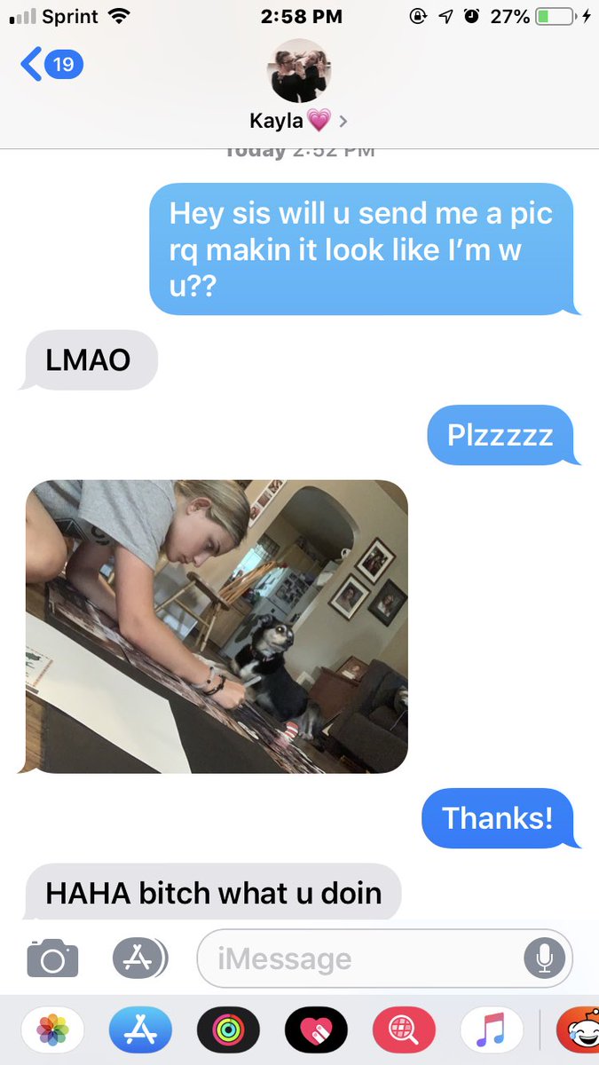 FerricksJ's tweet image. Saw it and wanted to try it,,hahaha ohmygod I love my friends💘