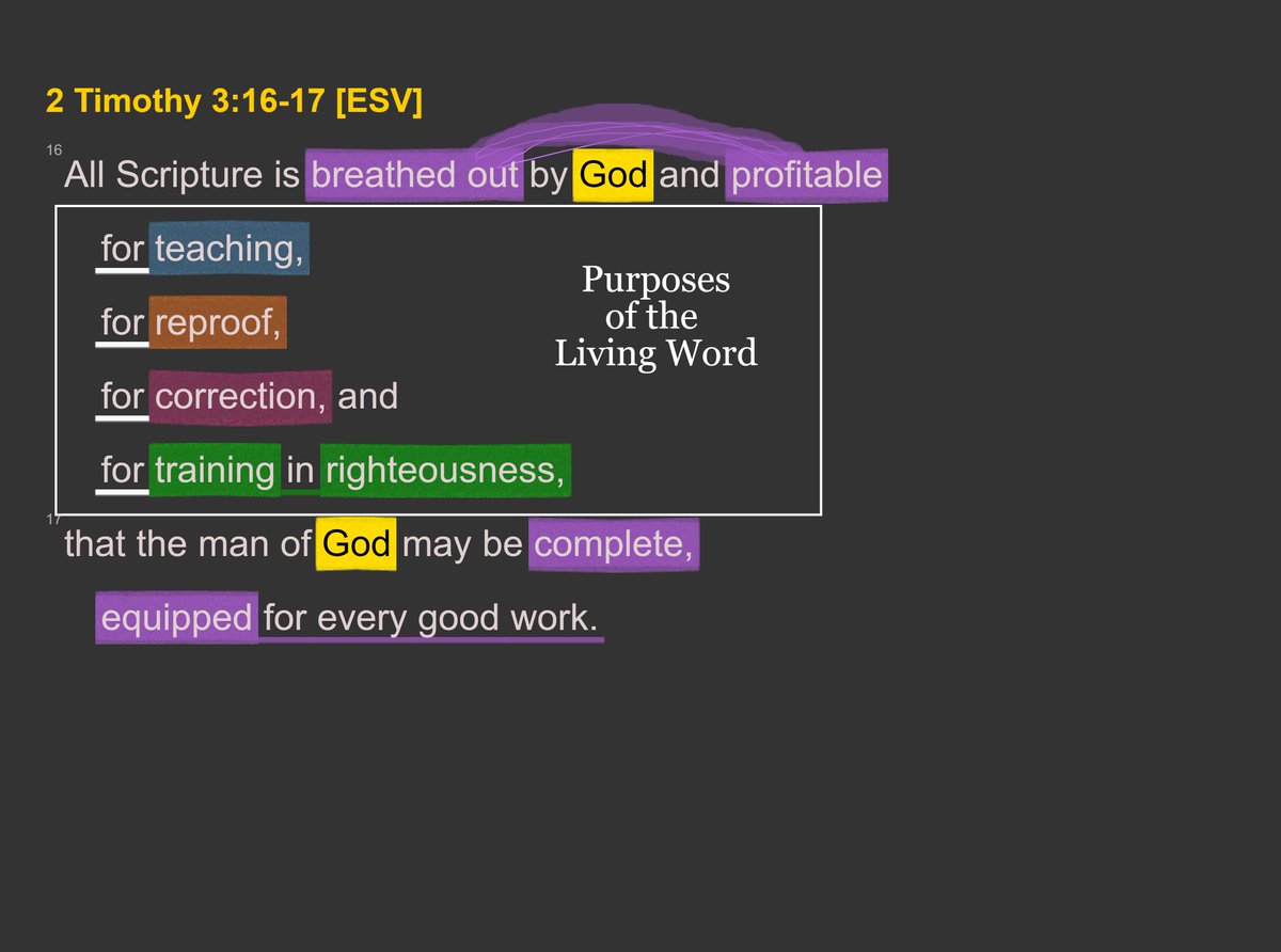 BlueLetterBible's tweet photo. Learn about Scripture and its nature and purposes in 2 Timothy 3:16-17! #ScriptureMark
For more information about ScriptureMark, go to https://t.co/SyKyu6iJ6F. https://t.co/T2fnQmj8sY