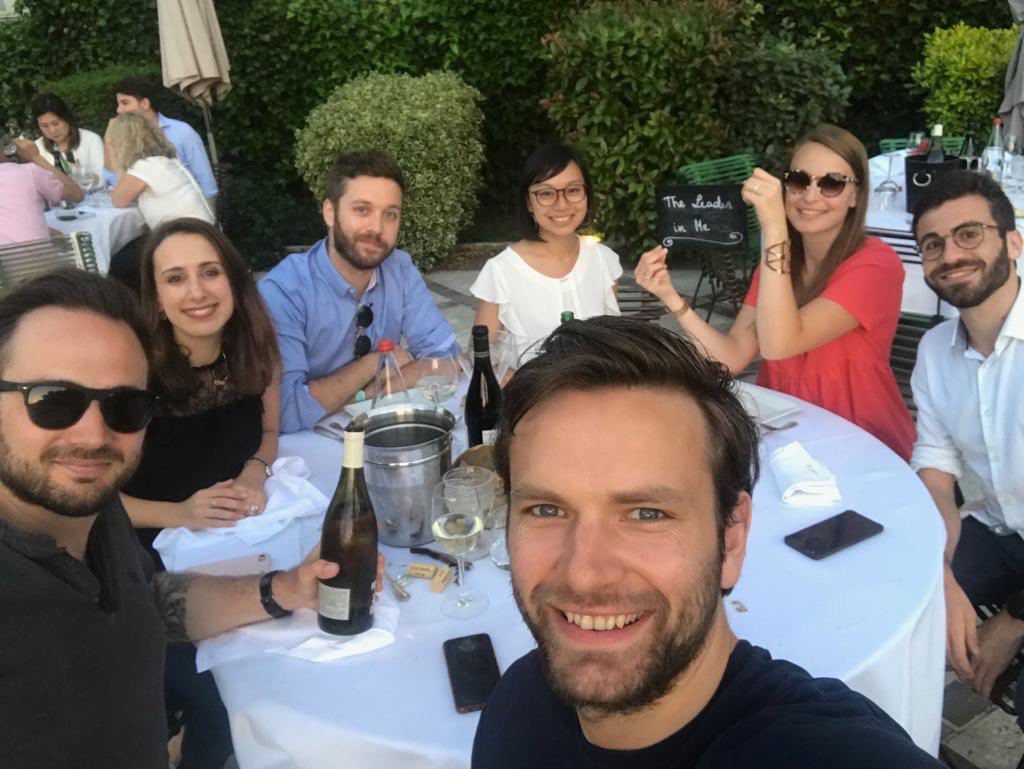 4 amazing days with this inspiring people. We had such an intersting discussion about leadership and mangement. Plus an hour discussion session with George Stansfield sharing about his leadership experience #OneAxa #Leaders #managers #Feedback #Matignon #chateaudemesnuls