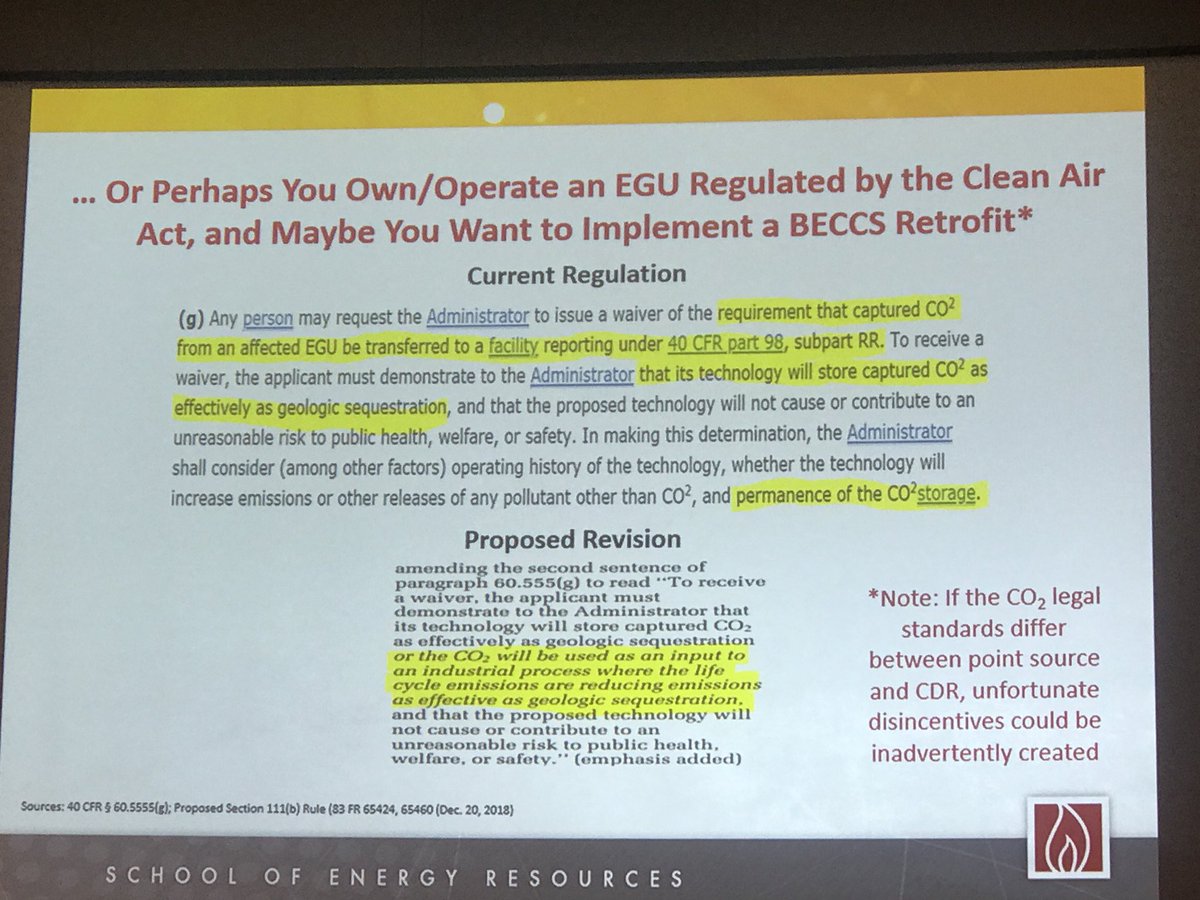 Patricialoria6's tweet image. Kipp Coddington sharing risks on CDR and utilization if we don’t get policy right - if CO2 legal standards differ between point source and CDR, unfortunate disincentives could be inadvertently created #lotsofworktodo #BeyondElectricity @aaas