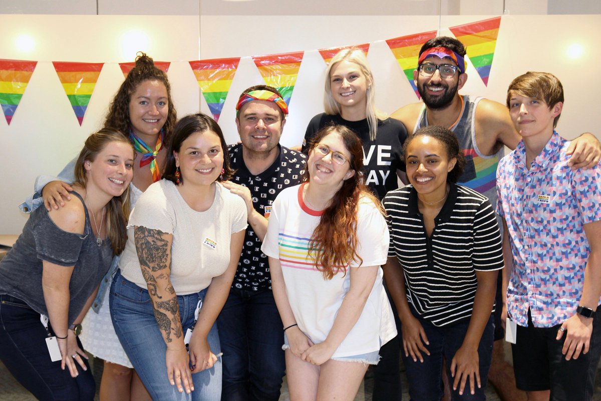 pilotfiber's tweet photo. Thank you to Pilot+ for hosting our internal Pride Crawl! The LGBTQ+ resource group teamed up to host 4 rooms highlighting different aspects of the community: World Pride, Drag, NYC The Birthplace of Pride, and The ABC’s of LGBT.
#LifeAtPilot #WorldPride #NYC #Pride https://t.co/FWH4wpYlnU