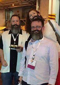 iagdotme's tweet photo. @mahmood_reza @StonehamPress @thepodcasthost @CurlyClay @jan_murray @dknowlton1 @MrGavinBell @MrAsquith @jeffsieh I can have a Jeff beard too as this photo from #SMMW15 proves (@alisammeredith too!) https://t.co/IHGHRR2r43