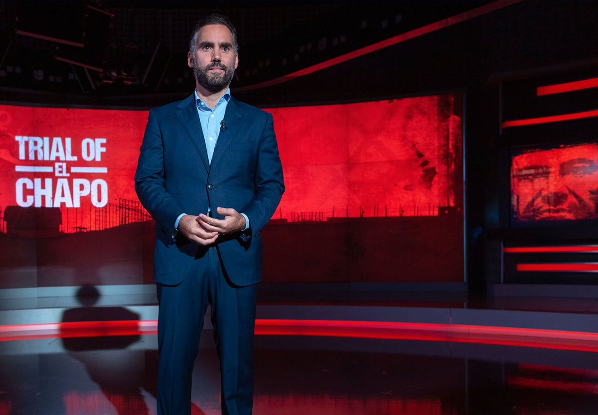 "The Trial of El Chapo", hosted by <a href="/Enrique_Acevedo/">Enrique Acevedo</a> takes viewers into the courtroom and presents the evidence that led to jurors to a historic conclusion: Mexico's drug lord, Joaquín "El Chapo" Guzmán — guilty on all counts. Premieres Sunday 6/30, 8pm <a href="/fusiontv/">FUSION TV</a> 📸: <a href="/markx/">mark x lima</a>