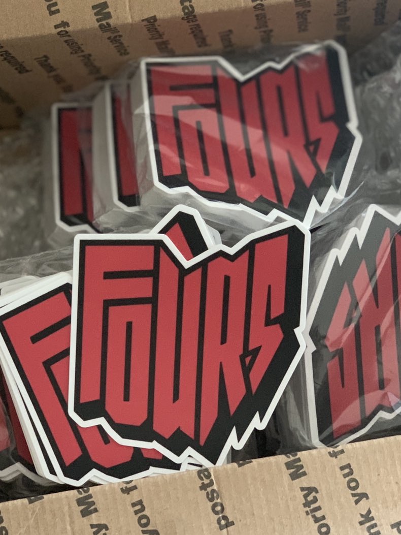 FoursOnHigh's tweet photo. For your water bottle and computer decorating needs! #foursonhigh https://t.co/aOFdNkX8Dp