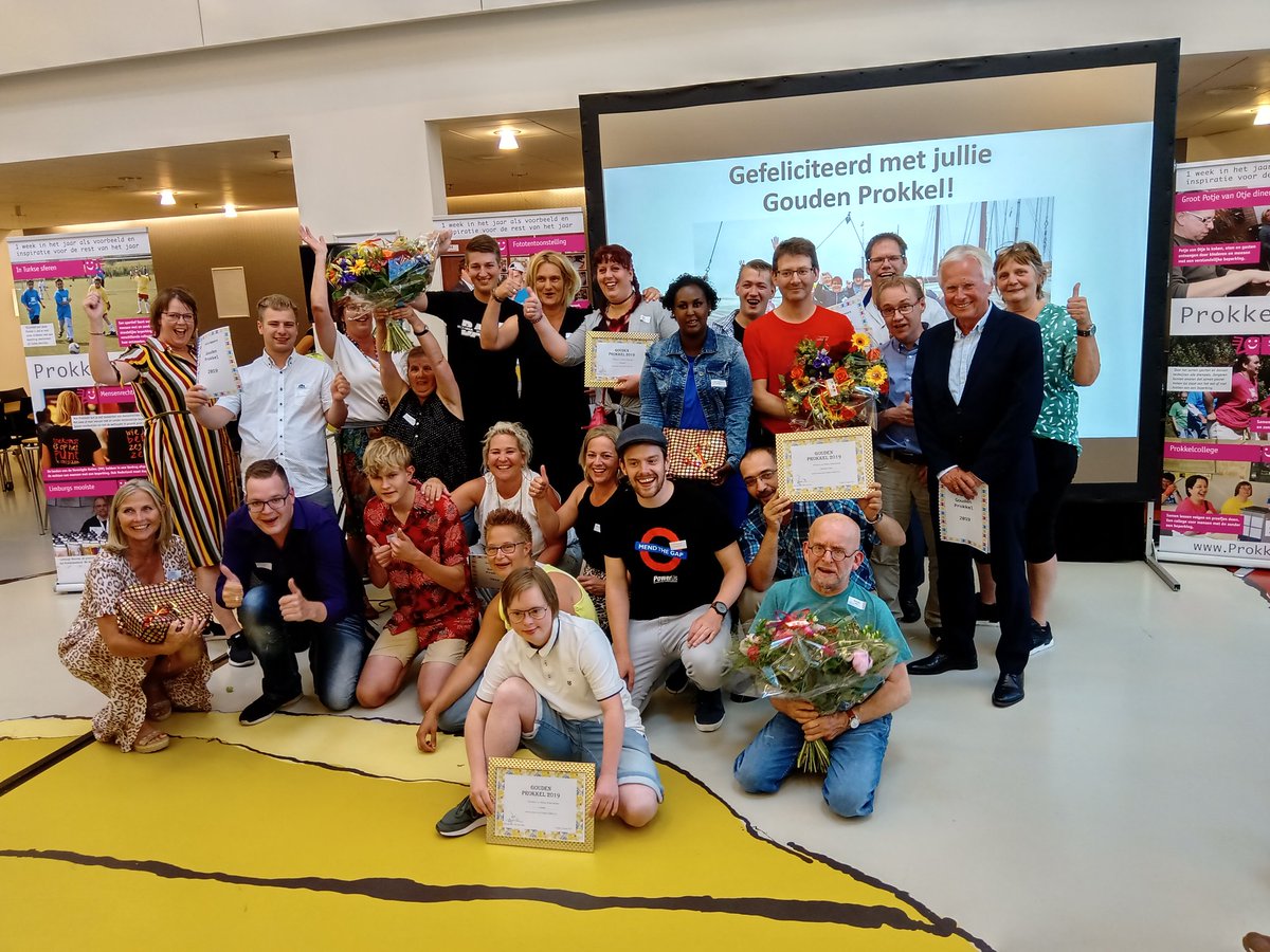 De Gouden #Prokkel winnaars! <a href="/careander1/">careander</a> @TalantOnline <a href="/HU_Utrecht/">Hogeschool Utrecht (inactief)</a>