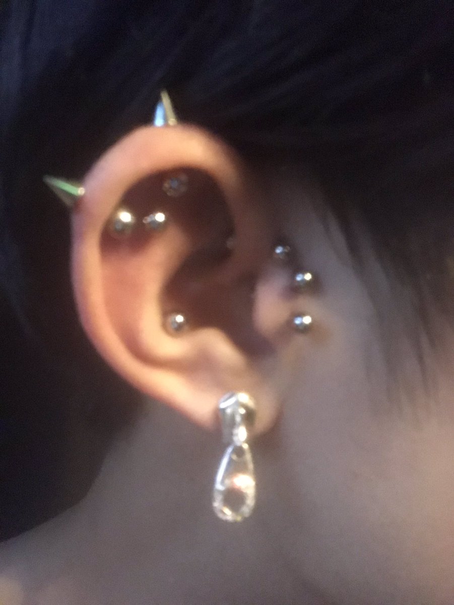 Juki トラガス ダイスあけたー ピアス ボディピアス Juki トラガス ダイスあけたー ピアス ボディピアス