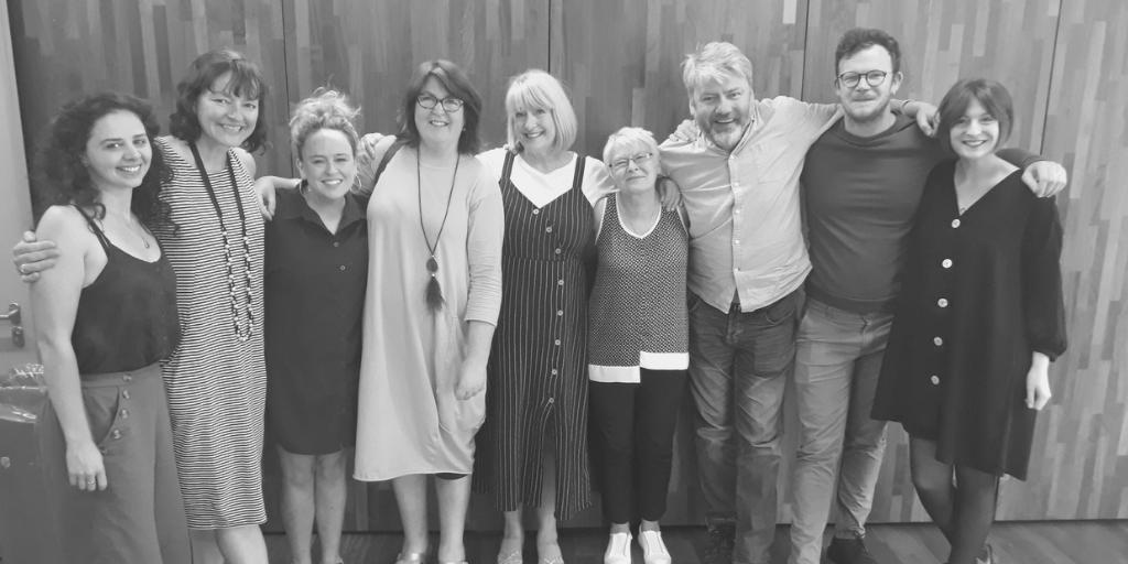 LyricBelfast's tweet photo. We have had a great second day of read-throughs for our #NewPlaywrightsProgramme! Today was the "The Gap Year" by Clare McMahon (@ClareMcMahon) one of the six plays being developed through this years programme. #NewWriting https://t.co/e2j8vHDvv9