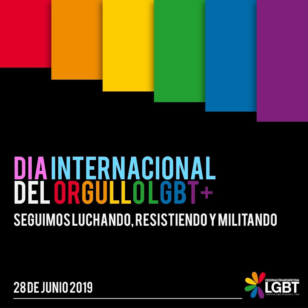 Seguimos trabajando por mayor respeto e inclusión en #Chubut 
#28DeJunio #Orgullo2019