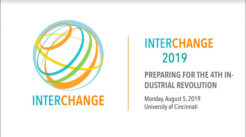 Prez_Pinto's tweet photo. Are you prepared for the 4th Industrial Revolution? I am looking forward to working on a collaborative plan that shapes the future of work for industry & university leaders! You can still register for the Interchange Conference today. https://t.co/iJXHYceRVC #Interchange2019 https://t.co/eKKV9GCSVi