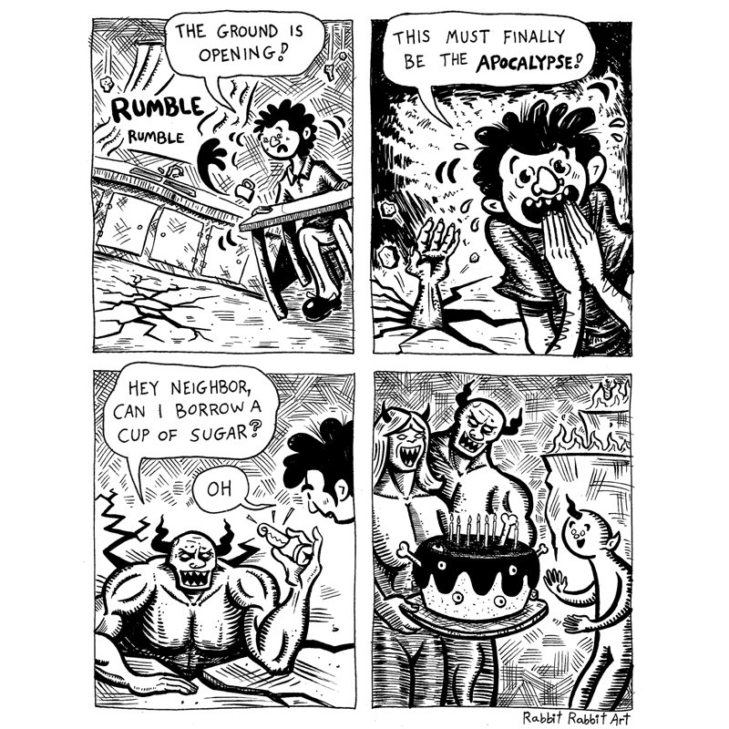 Rabbit Rabbit Art tweet media