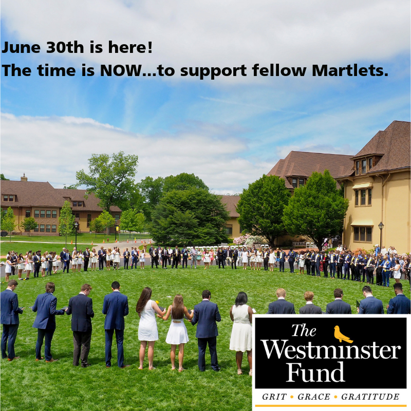 WestminsterCT's tweet photo. June 30th is here! Today is the last day to make your gift to The Westminster Fund.  You can make your gift at https://t.co/wej4YsNkRg or via Venmo - WestminsterSchoolCT. https://t.co/6b57SogCs3
