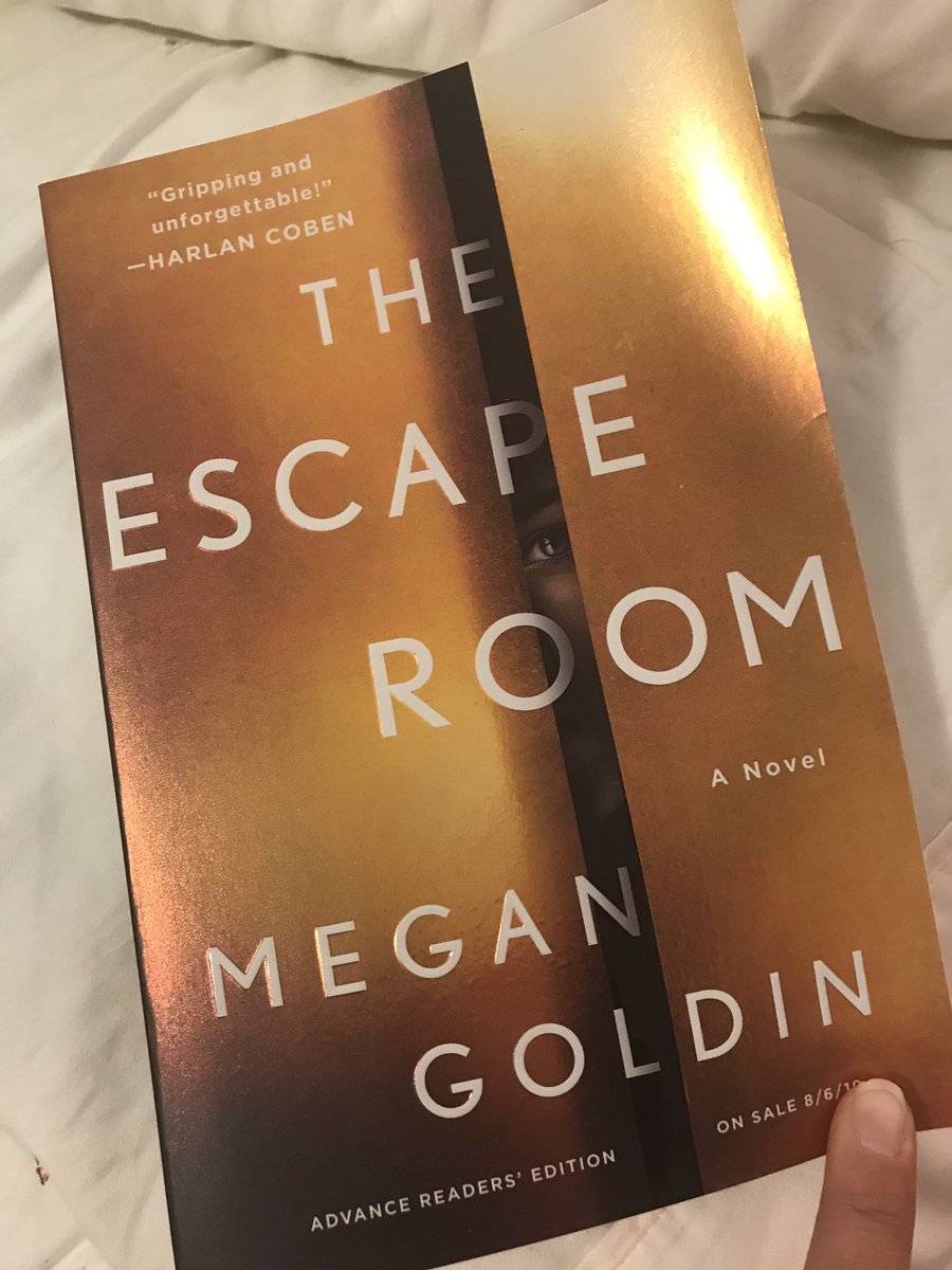 JennPetree's tweet photo. Can’t wait to read #EscapeRoomBook on vacation next week. Thanks @StMartinsPress https://t.co/oPAD3KNphD