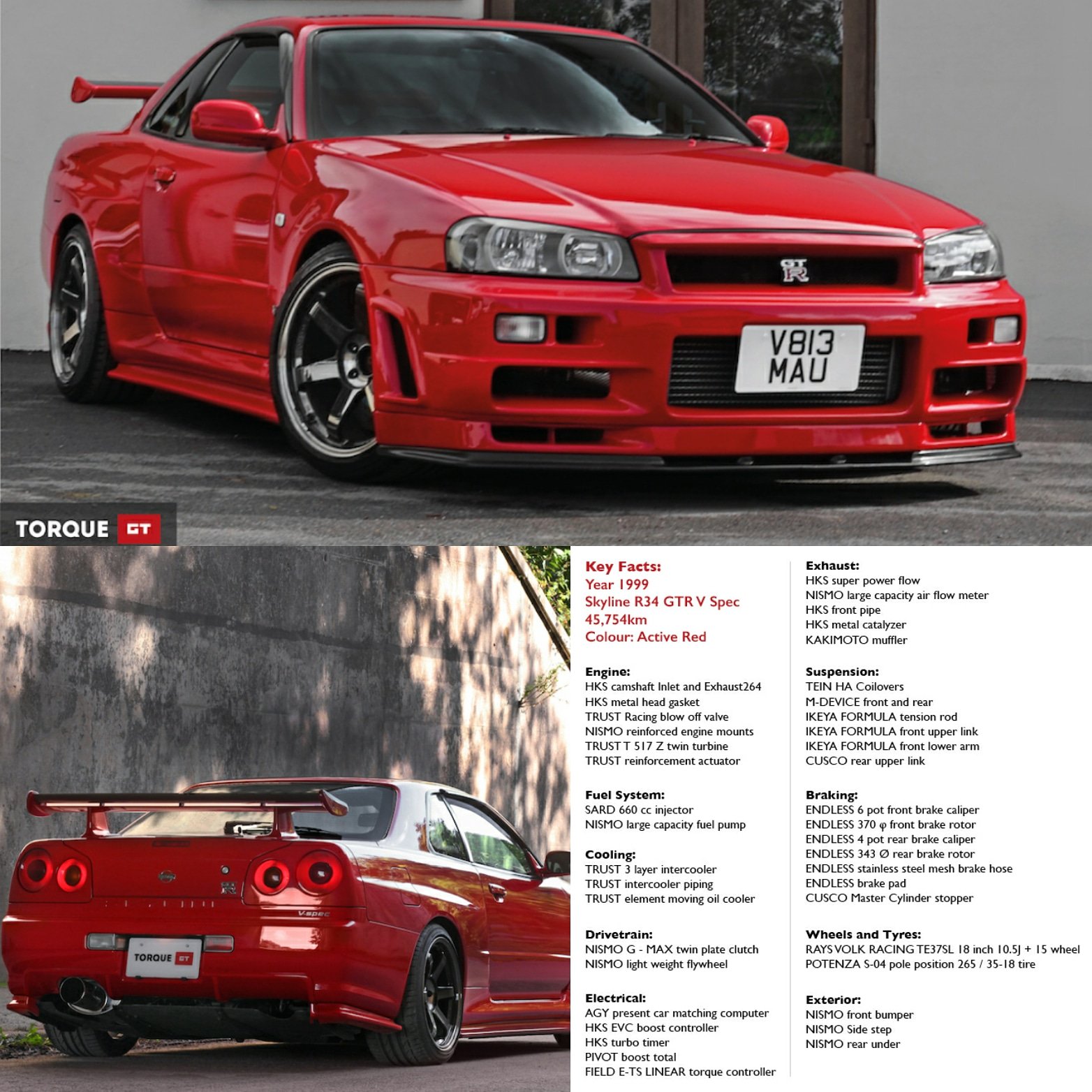 stå fure etisk Undercover Imports na Twitteri: "Wow 😍 Nissan Skyline R34 GT-R V-Spec in  Active Red (AR2) @TorqueGT 📸 &amp; 🔗 here: https://t.co/ImmAKy9bZy #Nissan  #R34 #GTR #vspec #activered #jdm #japanesecars #godzilla #skyline #Nismo  #hks