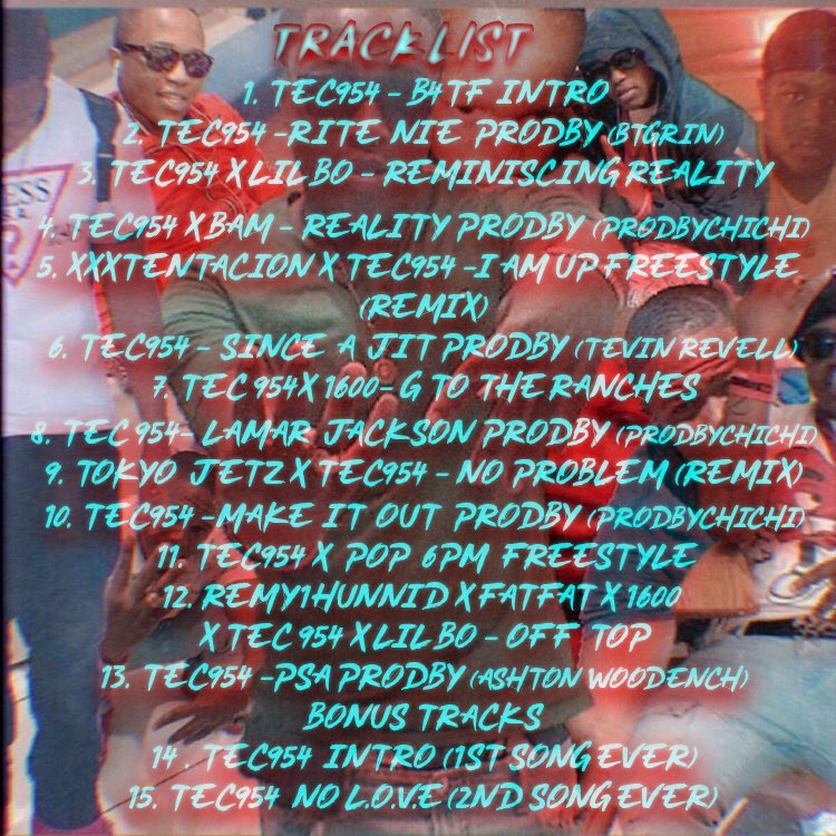 Tec954's tweet photo. B4THEFAME π₯
After 9 Months Of Rappin Dropping 11Singles and Constantly Improving. I Am Proud To Say I Am Droppin My First MixTape. (B4TF)-B4THEFAME π₯π
#LLKARI #LLJIBB #LLGHOST #LLDAYDAY #LLKID #LLTJ #LLDAME #LLMARI #LLGRANDMA #LLGRANDPA #FREETANK #FREERURAL #CARVERRANCHESPARK https://t.co/x7Tr6KKAm2