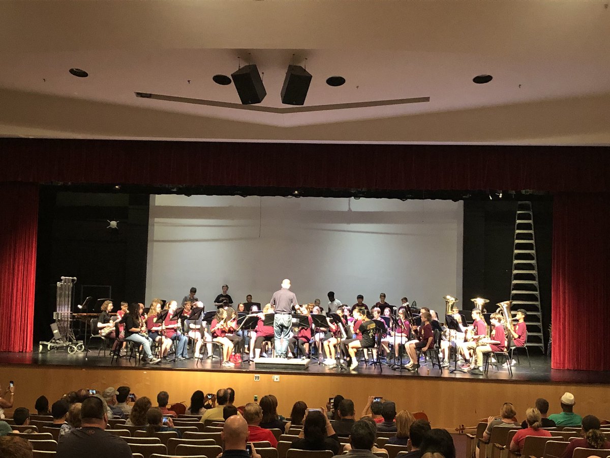 PVMSMusic's tweet photo. Proud to see so many current, former, and future PVMS musicians performing at the final concert of the Hammond Music Camp! #pvmspride @hcpss_pvms @HaHSMusicBoosts https://t.co/voeqw9H09j