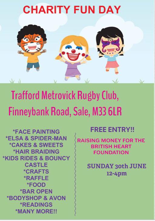 Hi all
I be there too on the charity fun day with my artist stall some of the money I get will go to the charity. also there are more good stalls too to look at and a fun day too!❤