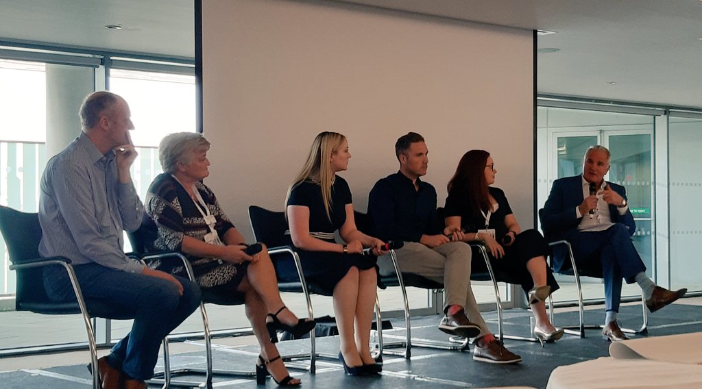 NDTP_HSE's tweet photo. @RealBrentPope highlighting the importance of mental health awareness and chairing our panel discussion to close out our Inaugural National Intern Gathering. Interns you are the new beginning! #hsemedinterngathering #valuingdoctors https://t.co/wQlNLfVtJs