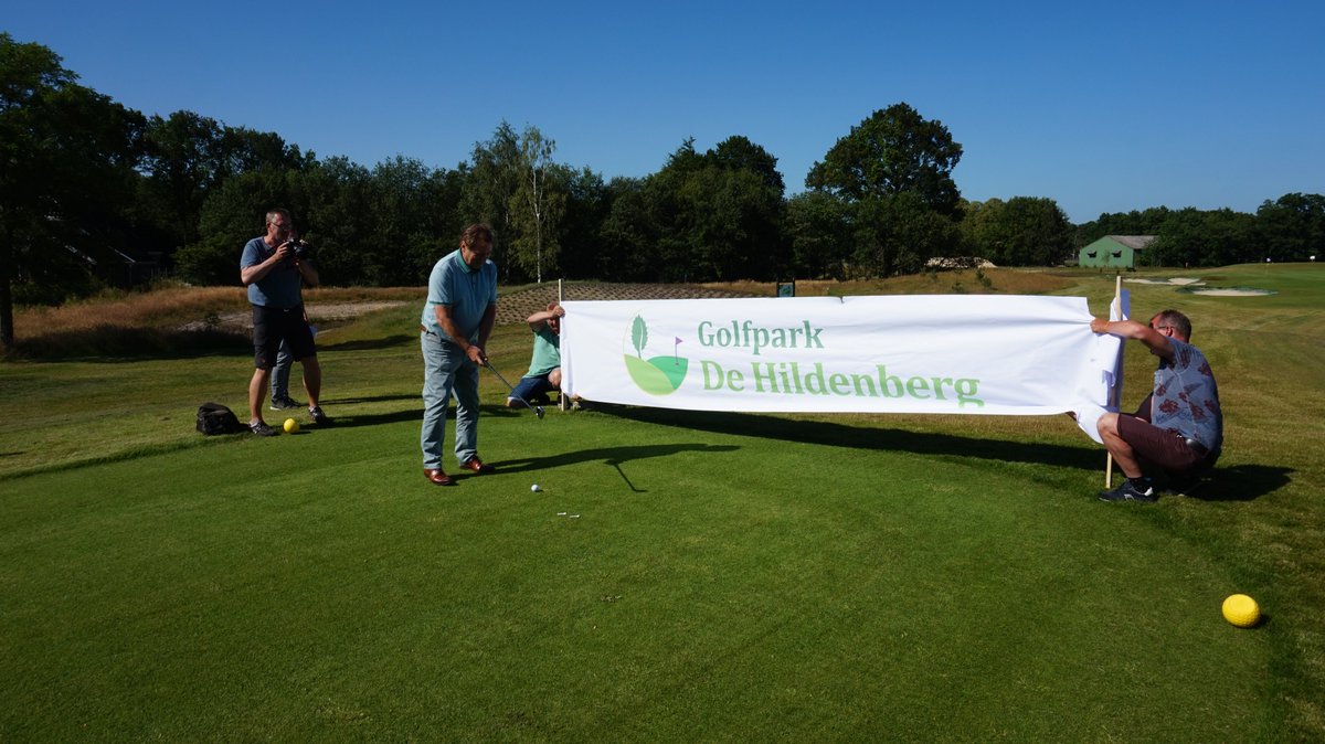 Yes, #Golfers! Vanaf vandaag gaan wij verder als Golfpark De Hildenberg en zijn de nieuwe 3 holes in #Appelscha officieel geopend! #Friesland #Drenthe #Ooststellingwerf #NGF #Golf #PGA #Appelscha