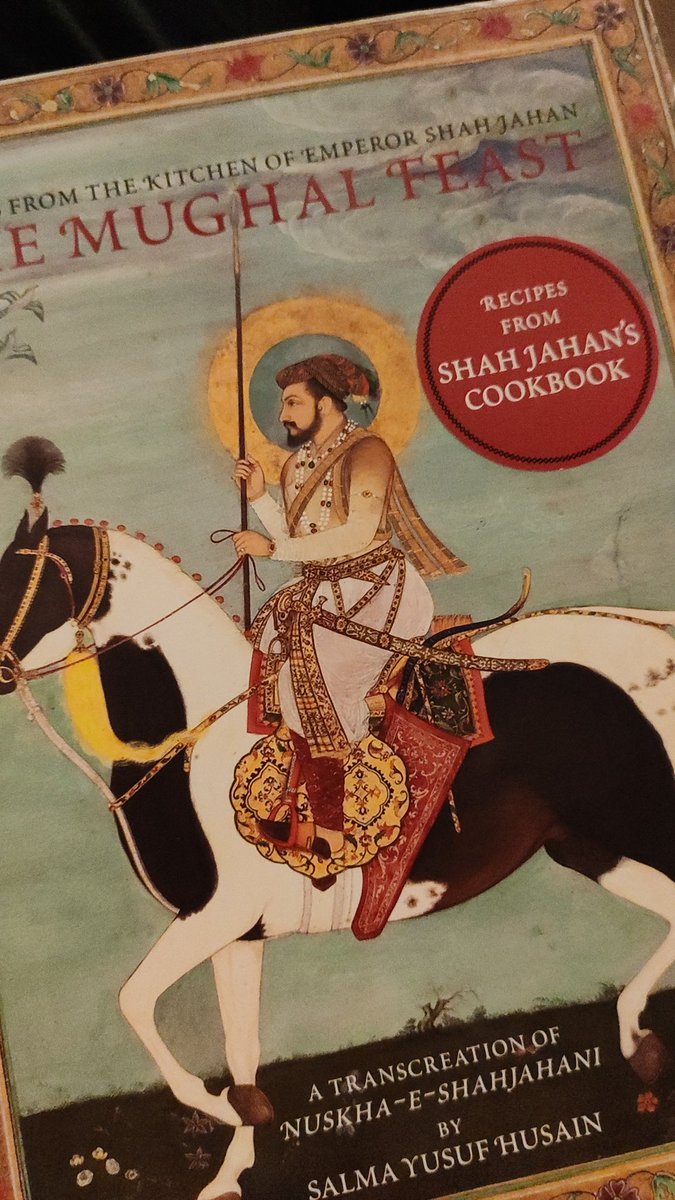 Reading Now, and I am sure it's going to be a good read.
@RoliBooks #Salmayusufhussain
#Foodhistory #Mughalera #Mughalcuisine #History
