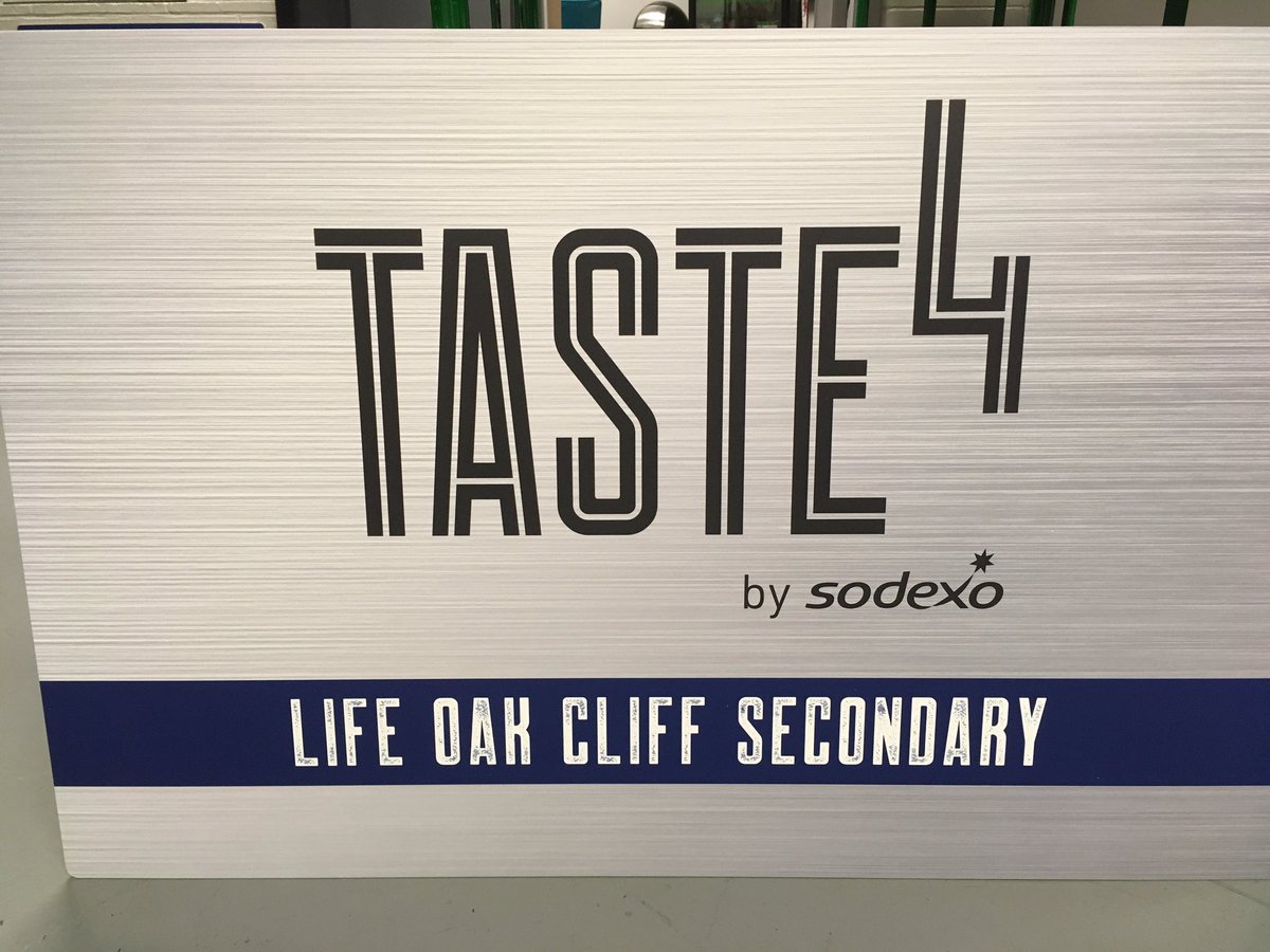 SodexoLife's tweet photo. So excited!  Our new signs for Life Oak Cliff Secondary have started to arrive!  @sodexoUSA @lifeschools @Life_Lions https://t.co/9MGpNkRAp8