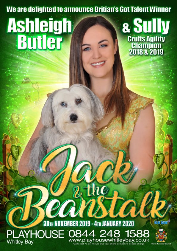 Thrilled to welcome <a href="/ashleighnsully/">ashleigh and sully</a> to the cast for this years #panto <a href="/Playhouse_WB/">PLAYHOUSE Whitley Bay</a>