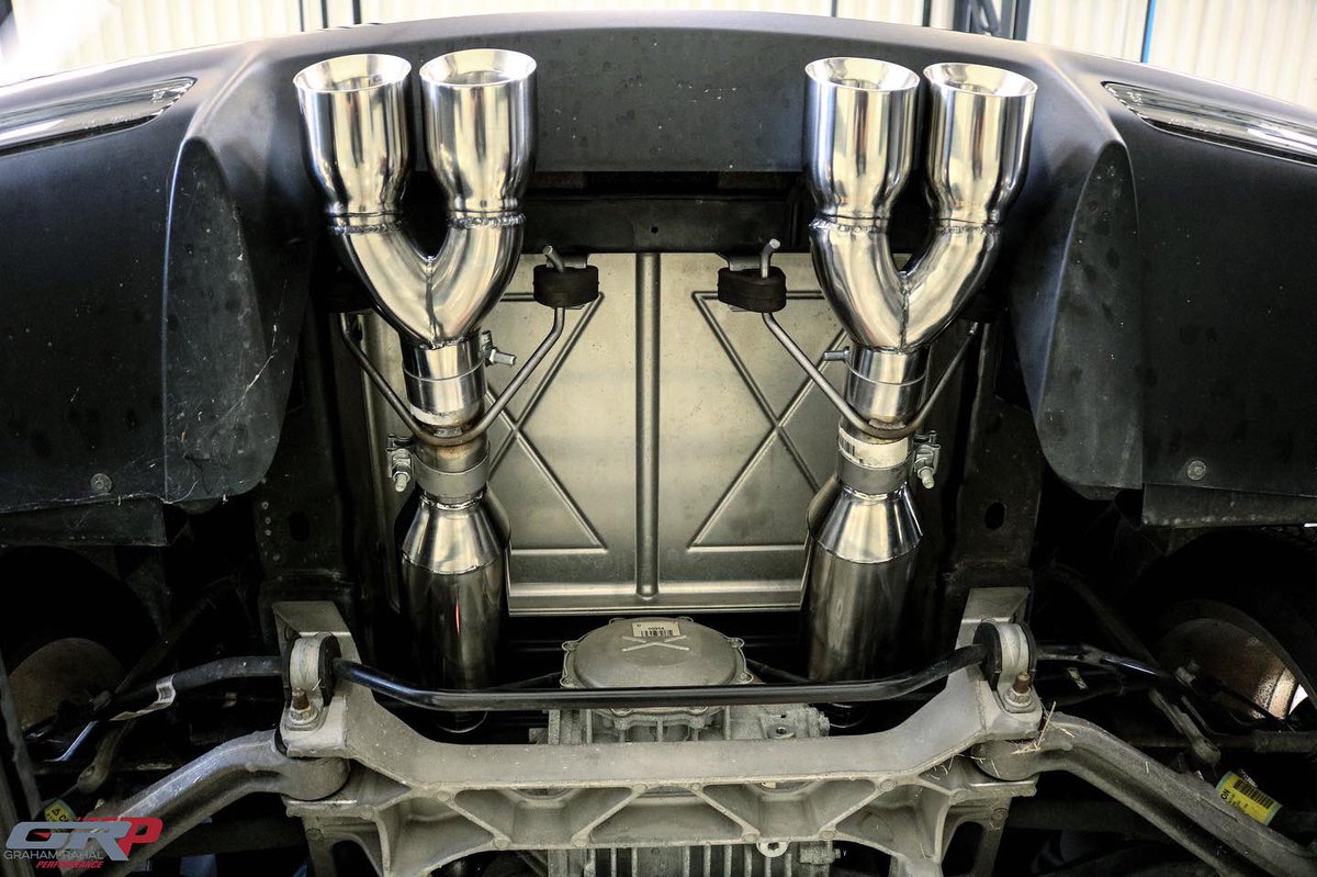 GRPerf's tweet image. Ken brought his C6 Corvette by to have an @slpperformanceparts Loudmouth II exhaust system installed! 🔊🔊 #SLPPerformance #Chevy #Corvette #C6 #DannmarEquipment #BigAssFans #BAF #MustangDyno