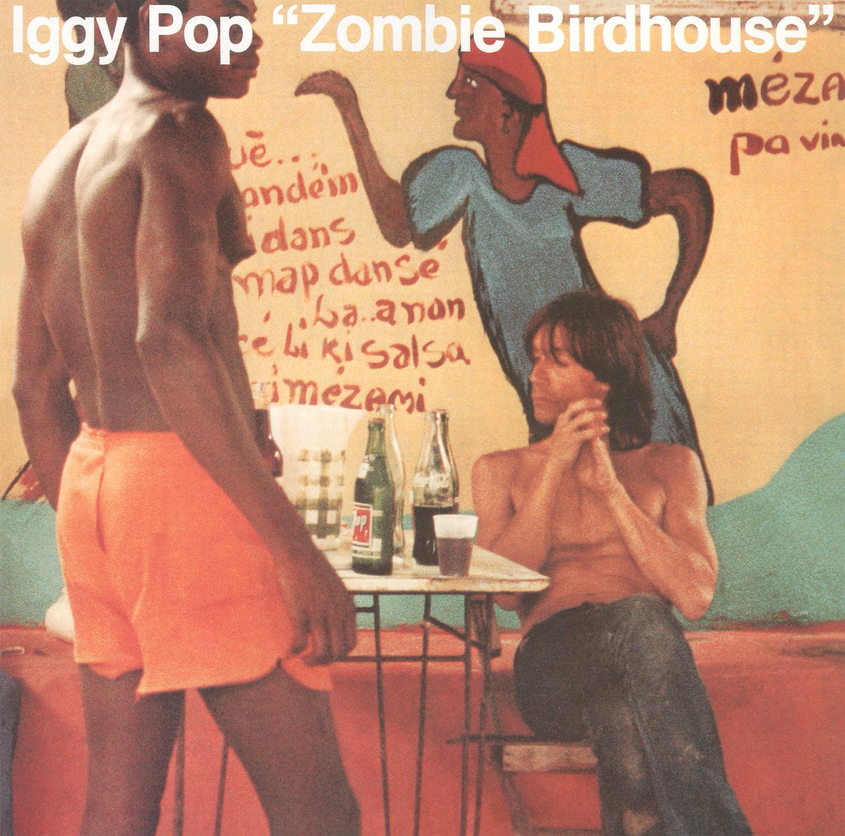 IggyPop's tweet image. Happy re-release day! #zombiebirdhouse is out for you to enjoy. Revamped, remastered and with liner notes by @IrvineWelsh &amp;amp; additional photos by #EstherFriedman. Much love to @chrissteinplays and #RobDuprey It was fun to put it together @CarolineIntl #teamZombieBirdhouse