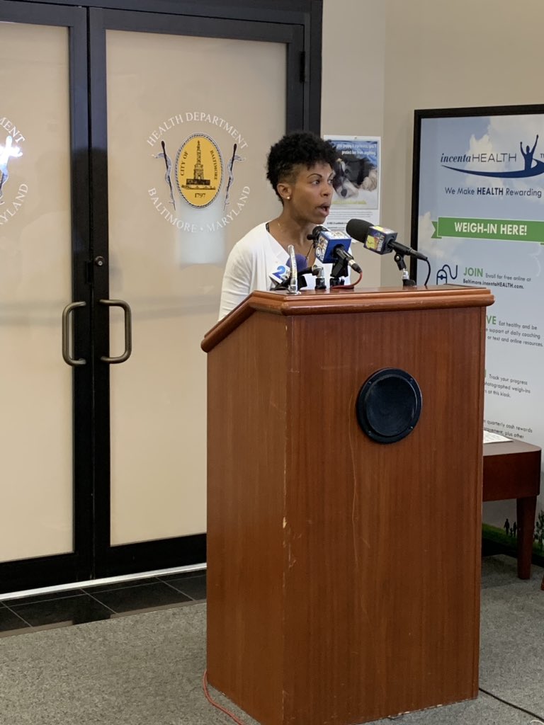 BMore_Healthy's tweet image. Dr. Dzirasa, Health Commissioner, Declares Code Red Extreme Heat Alert for Saturday; First of the Season. Stay cool this weekend, drink plenty of water. #BmoreHealthy