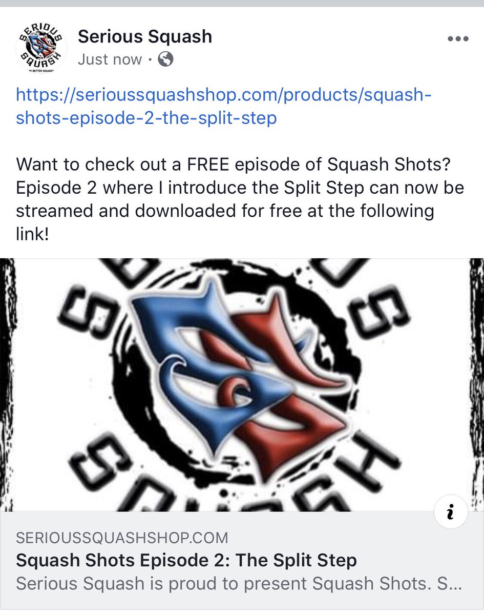serioussquashshop.com/products/squas… Watch episode 2 of Squash Shots on the Split Step for FREE! #SeriousSquash #squashshots #squashlife #squash #squashdrills