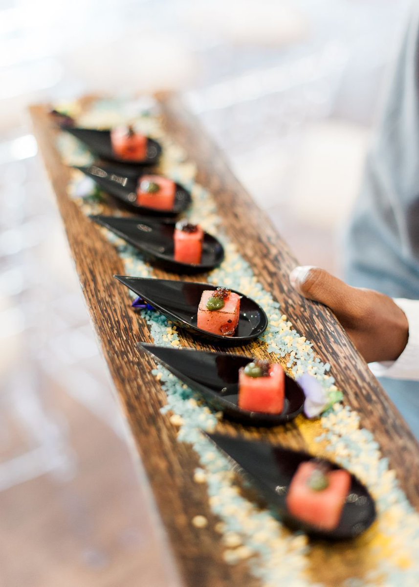 CreateFood's tweet photo. Small bites, full of flavour! #canapetime @chandco https://t.co/UbEdK71bDV