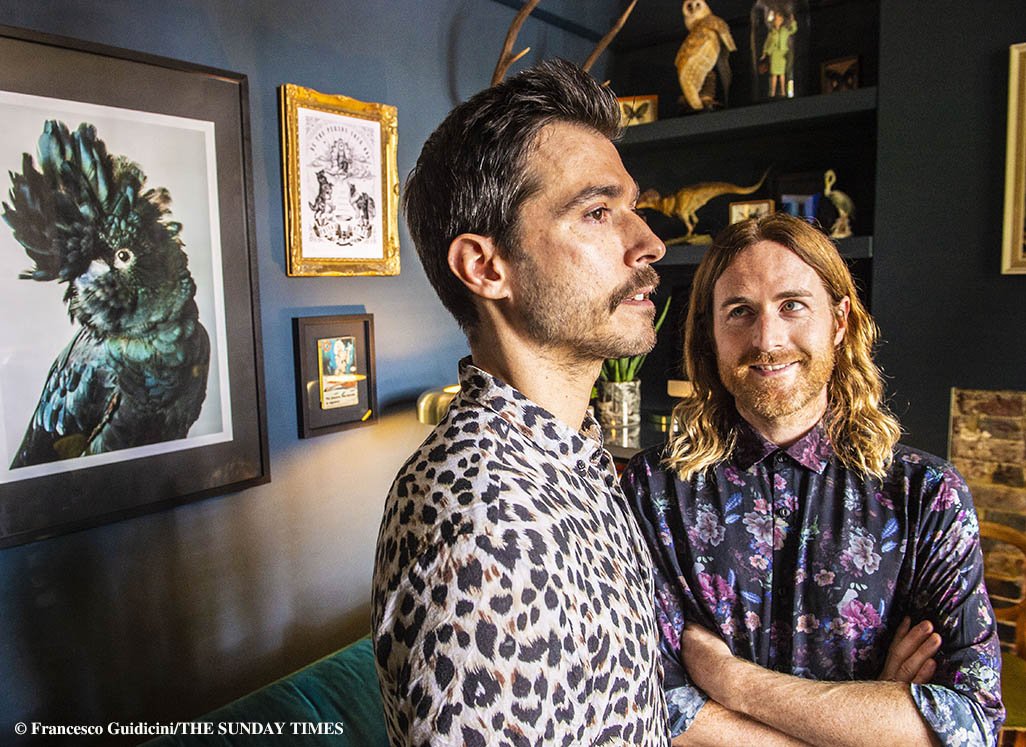 London Design House Divine Savages (Jamie Watkins and Tom Kennedy) photographed at home by <a href="/FGuidicini/">Francesco</a> for an interiors feature with <a href="/Kat_Burroughs/">Katrina Burroughs</a> for <a href="/TheSTHome/">Sunday Times Home</a>....bit.ly/2FG418t
<a href="/Divine_Savages/">Divine Savages</a> 
#interiordesign