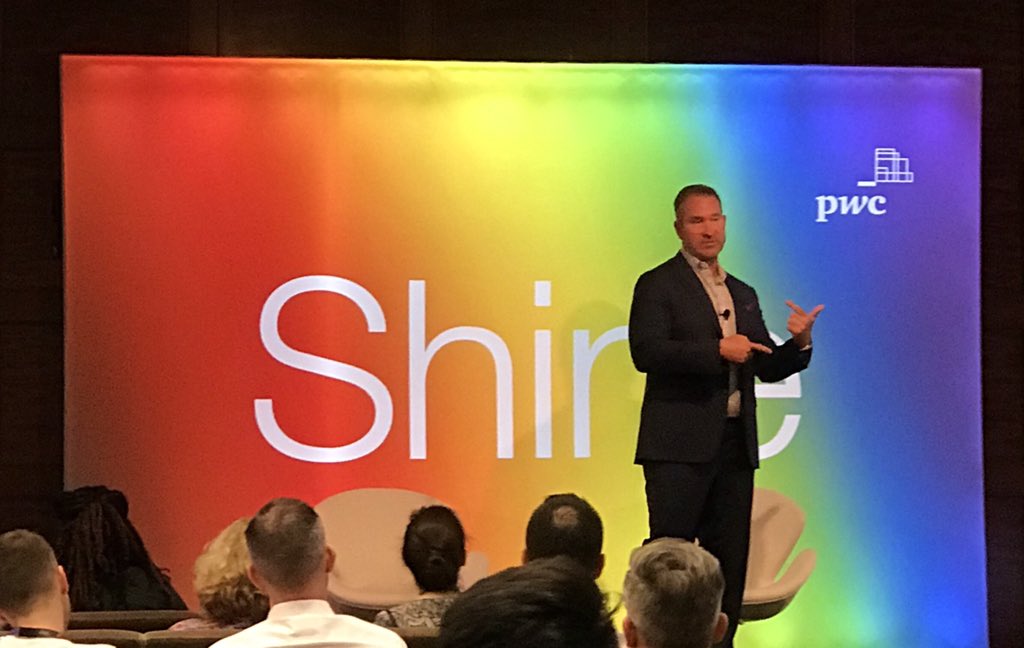 Great to hear from the amazing and inspirational activist @toddsears sharing his stories and experience at the PwC Global #LGBT+ Summit.
#PwCPride #PwCProud #ShineAtPwC #LifeAtPwC @OutLeadership 
@PwC_UK 
@PwC @ShinePwCUK