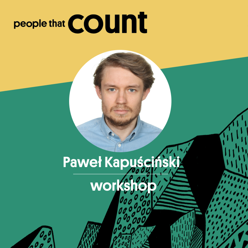 PTCWarsaw's tweet photo. 🙌Good news: @AlienDeg , who helped companies in Poland, Canada, UK, and Germany to gather insights from petabytes of raw data, is coming to run a #PeopleThatCount workshop. 
💬Title: "Paleo diet for your insights. Stop using processed data". 
#ptc2019 #measure #analytics #warsaw https://t.co/c9RjqqcvqB