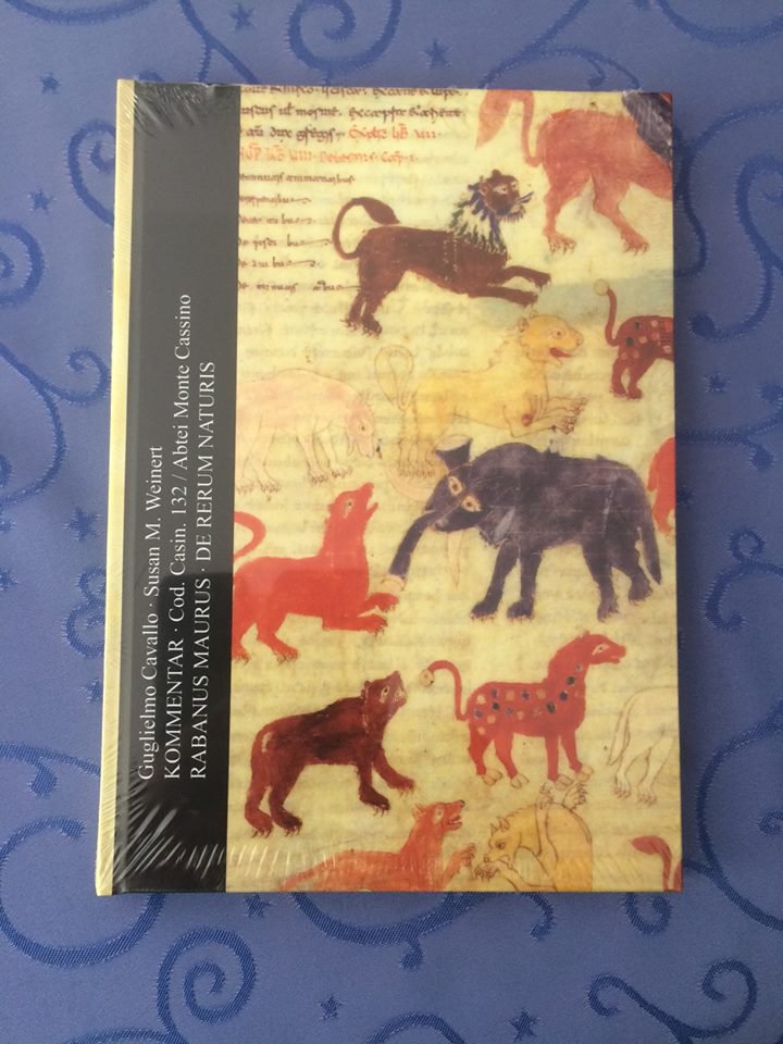 Hier sehen Sie noch ein Foto vom Kommentar zum „De rerum naturis“, ein Manuskripit, das wir gestern vorgestellt haben!