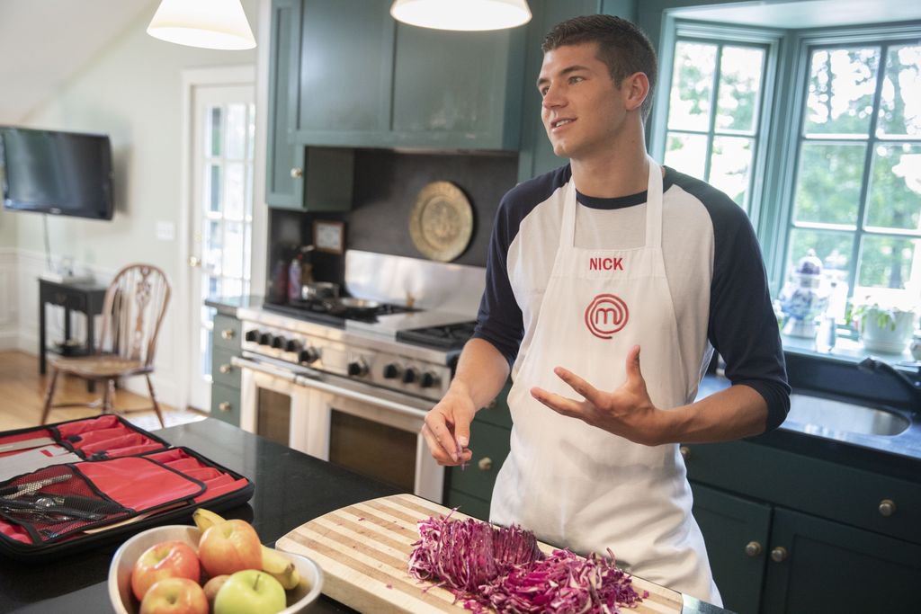 Harvard graduate Nick DiGiovanni competes on 'MasterChef