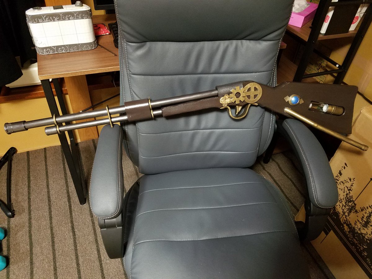 O Xrhsths おじや ぽ 超会議両日参加 Sto Twitter アイドルマスターシンデレラガールズ 蒸気公演 神谷奈緒 の蒸気銃 一枚絵だけなので 裏面は趣味丸出しにしました デレマス コスプレ 神谷奈緒 T Co Gtjewjba Twitter